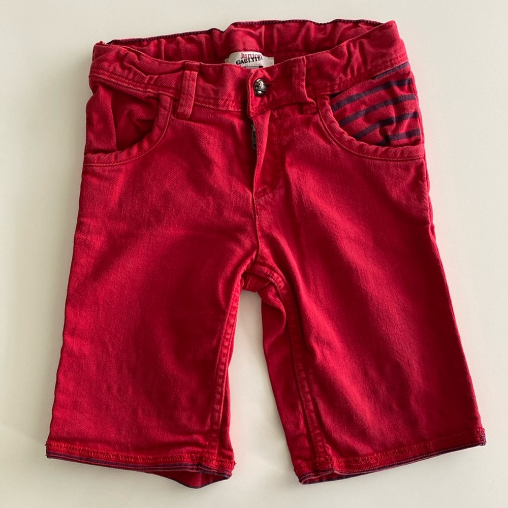Gaultier Junior Pants Red Boys